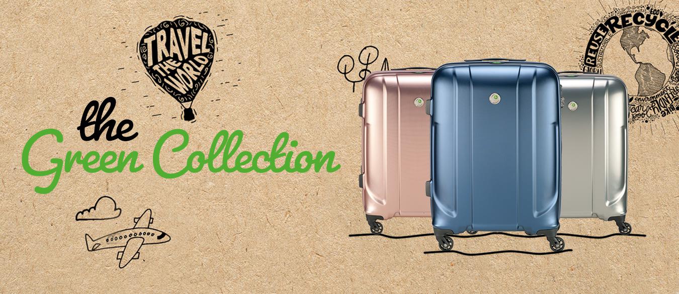 Brand new Sumatra Green Collection Suitcase